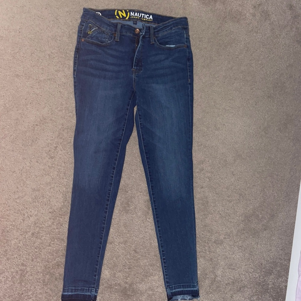 -nautica, size 6, dark wash